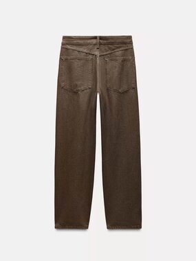 Zara Tailored Barrel Pants NWT